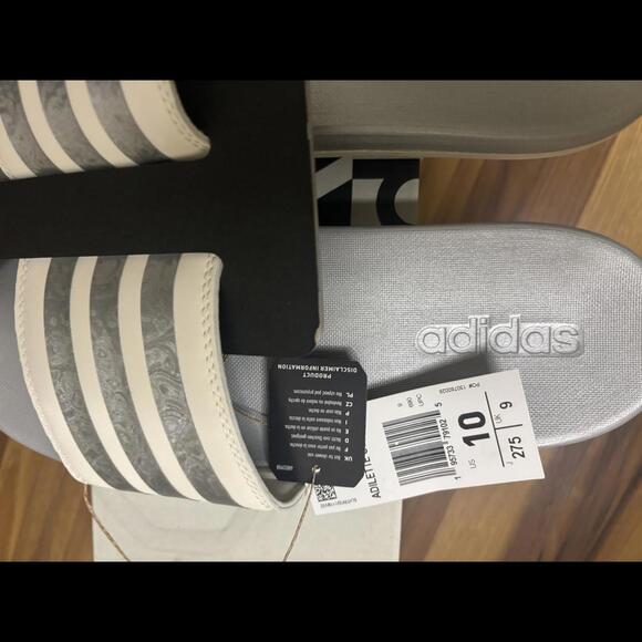 Adidas Adilette Comfort Slides - Size 10 - Picture 2 of 4